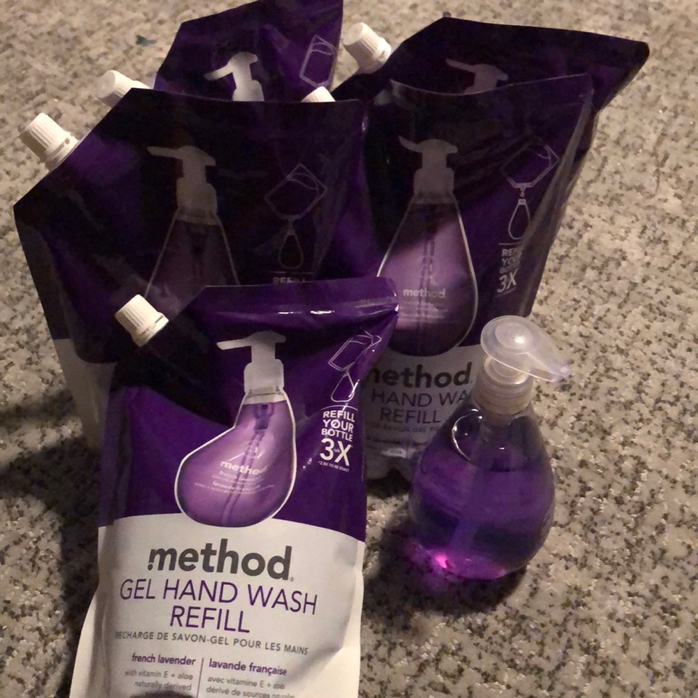 NWT Lavender/Green Tea Method Hand Soap Bundle - Picture 2 of 8